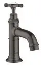 AXOR-HG-AXOR-Montreux-Standventil-50-mit-Kreuzgriff-ohne-Ablaufgarnitur-Brushed-Black-Chrome-16530340 gallery number 1